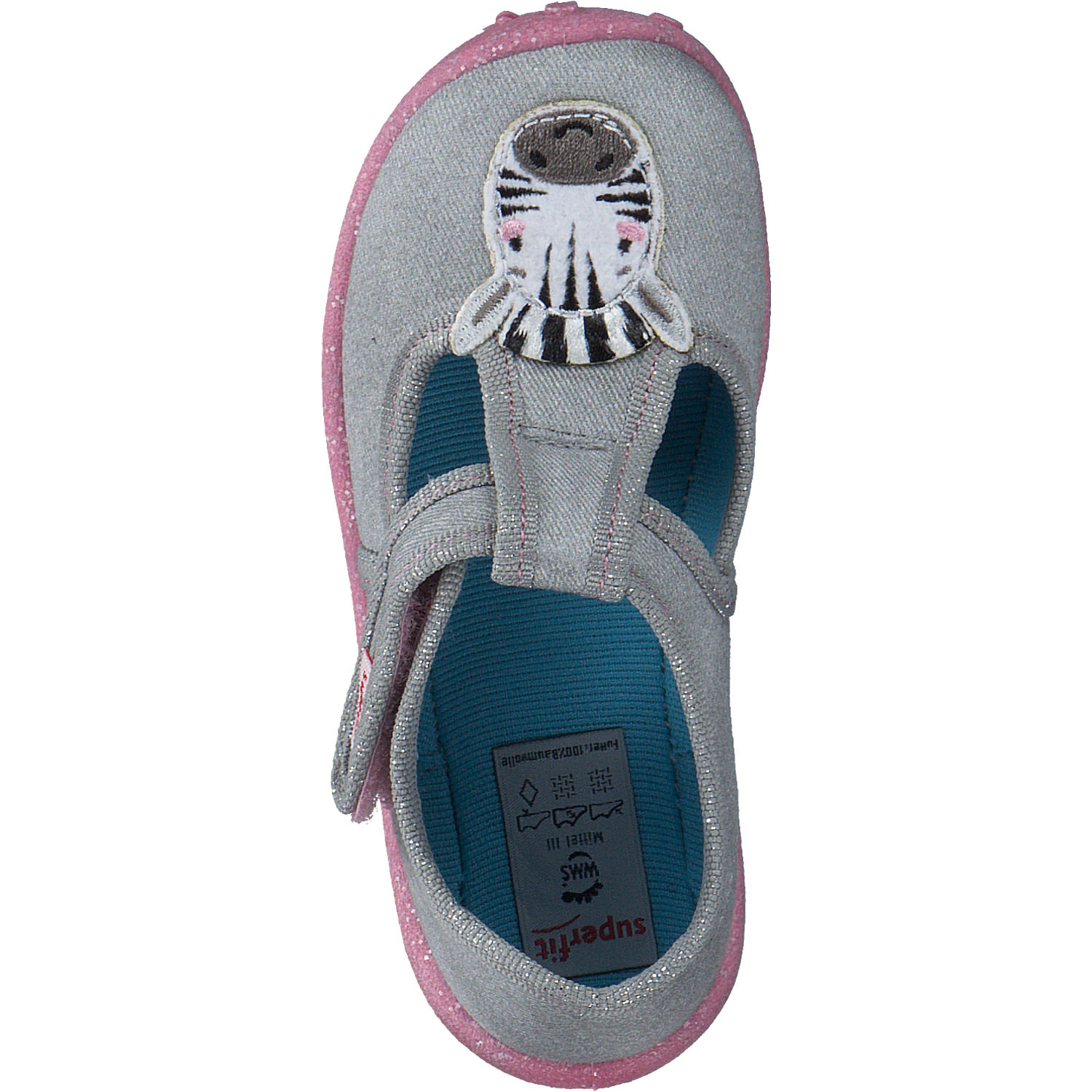 Superfit SPOTTY 09256, Hausschuhe & Pantoffeln, Kinder, Grau