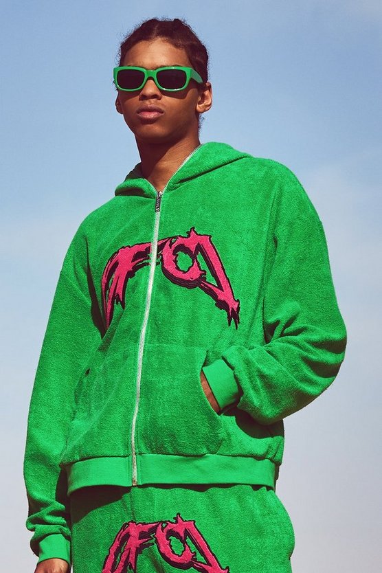 Kastiger Oversize Official Frottee Hoodie