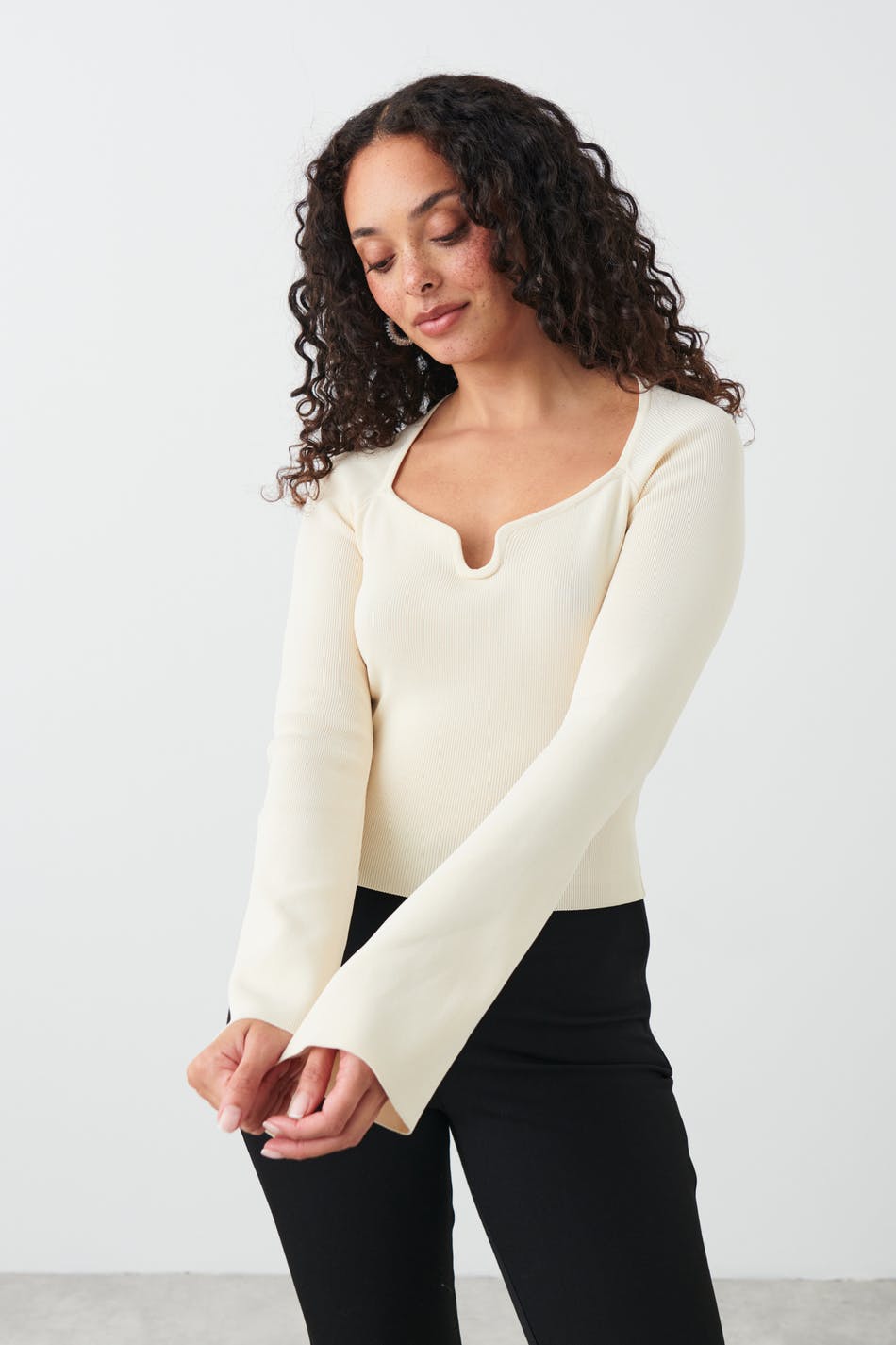 Knitted top