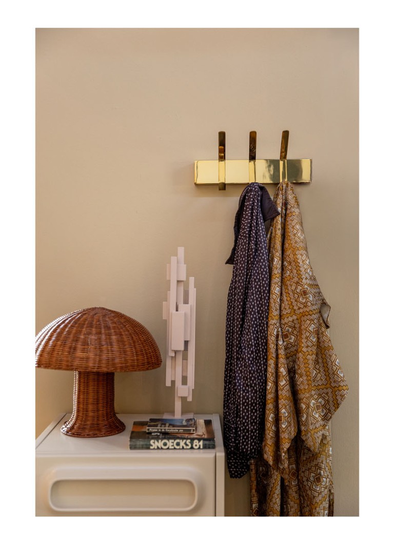 Lampă de masă HKliving din ratan Ø34 cm