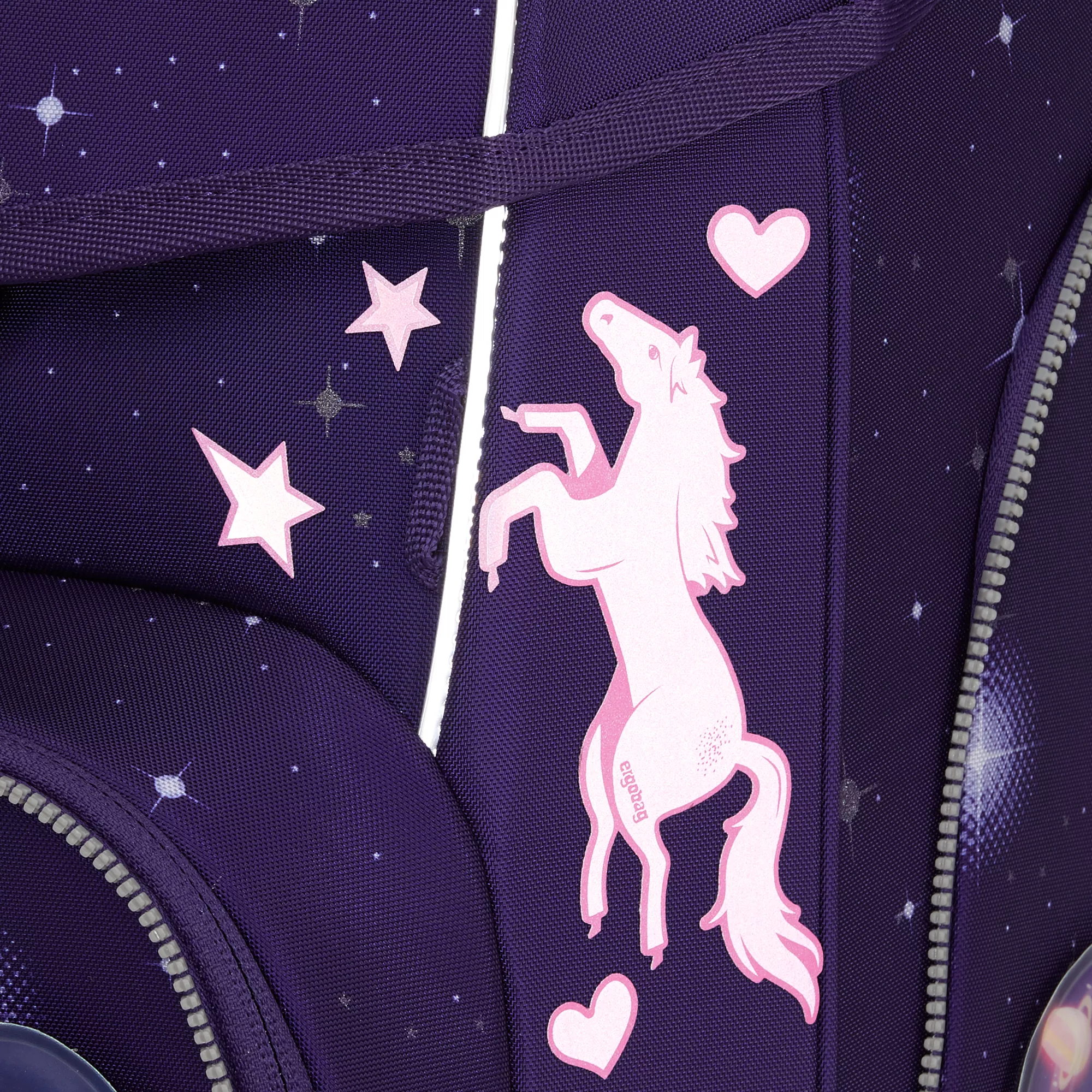 ergobag Sticker Reflexie-Sticker Pferde