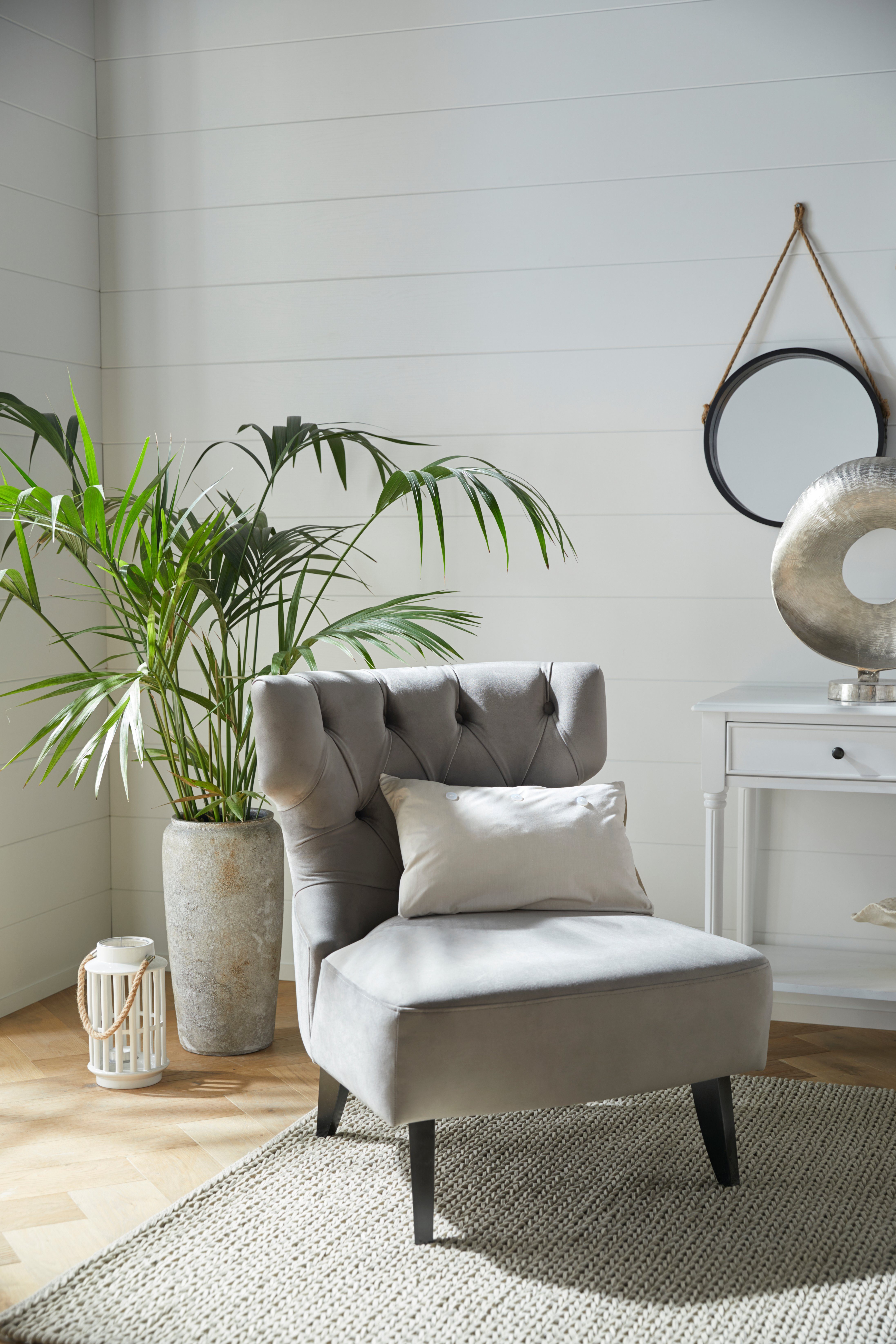 Timbers Bodenvase Quogue (1 St), Dekovase aus Keramik, in Steinoptik