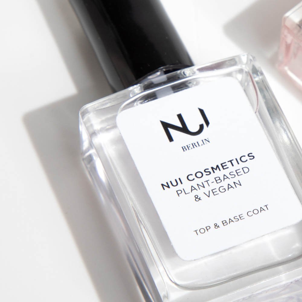 NUI Cosmetics Natural & Vegan Top & Base Coat