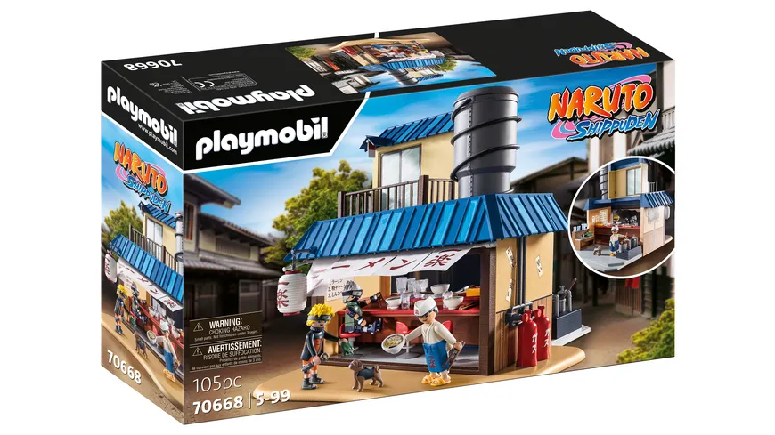 PLAYMOBIL 70668 - Naruto - Ichiraku Ramen Shop