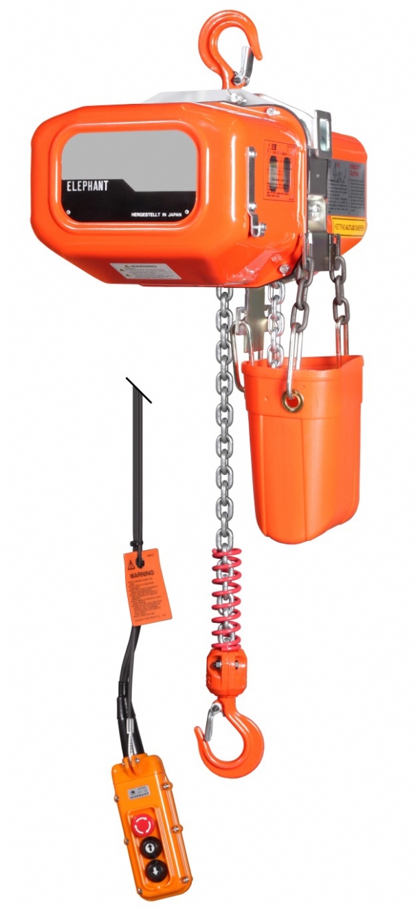 Rema 0515001-3 FAH/500KG/3M Polipasto eléctrico de cadena Elephant 400 V 1 velocidad 3,0 m 500 kg 515001