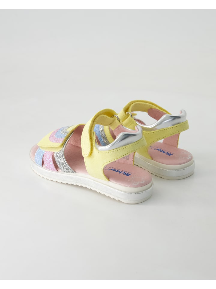Richter Shoes Sandalen in Gelb günstig kaufen