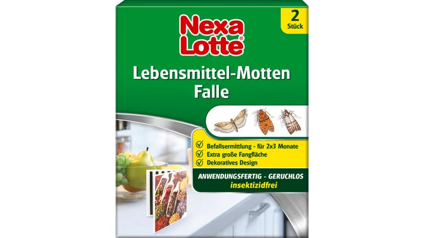Nexa Lotte Lebensmittel-Motten Falle