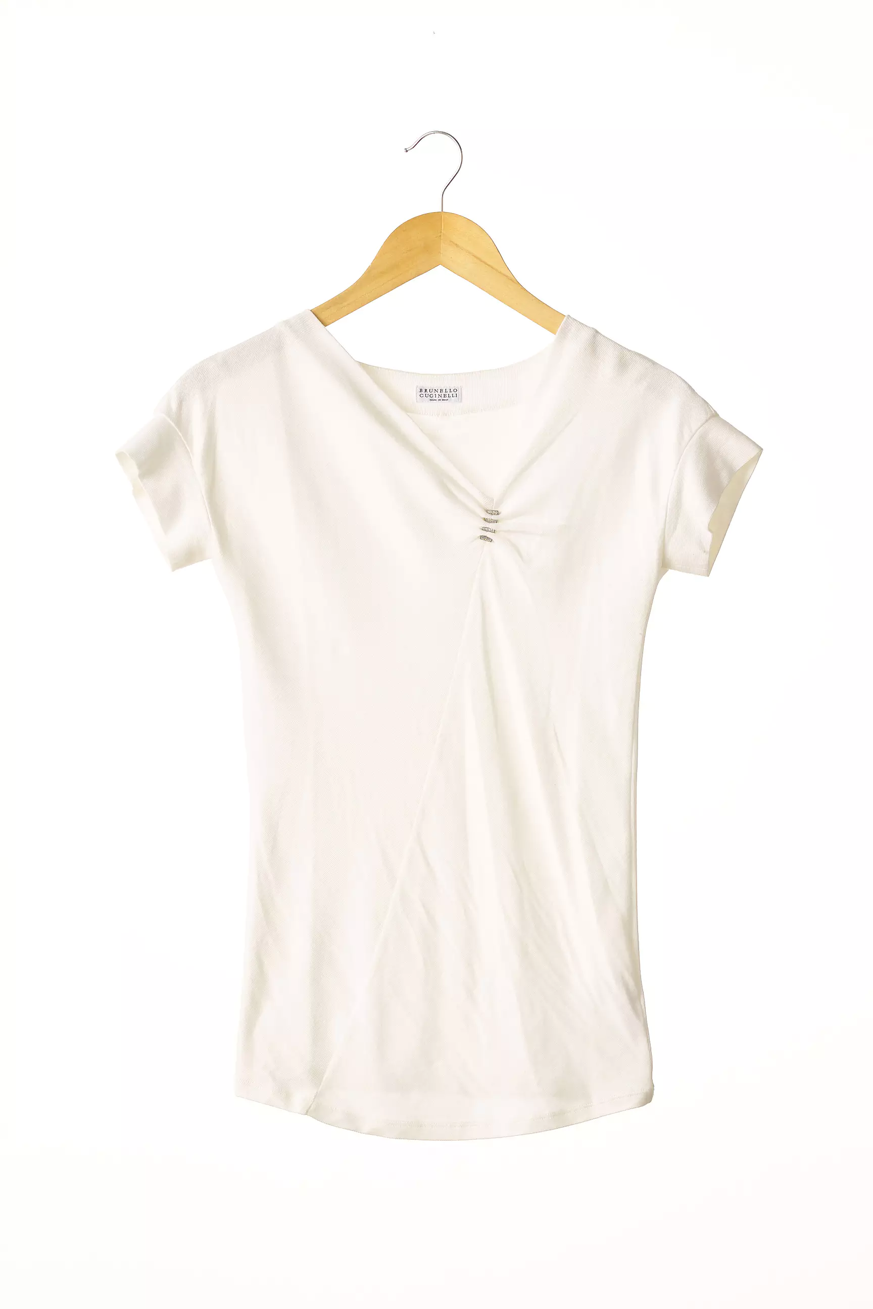 Brunello Cucinelli Tshirts Femme couleur blanc