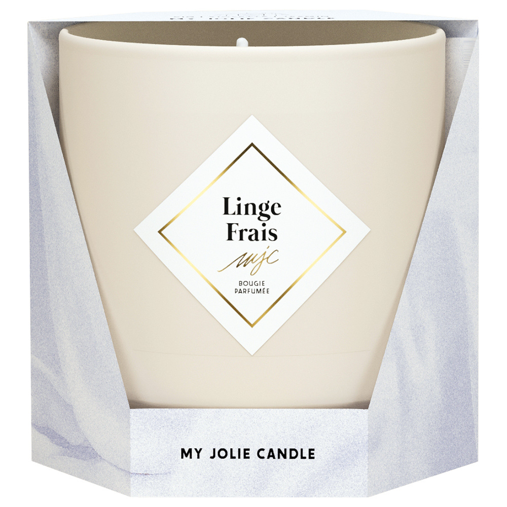 my jolie candle Bougie linge frais Bougie