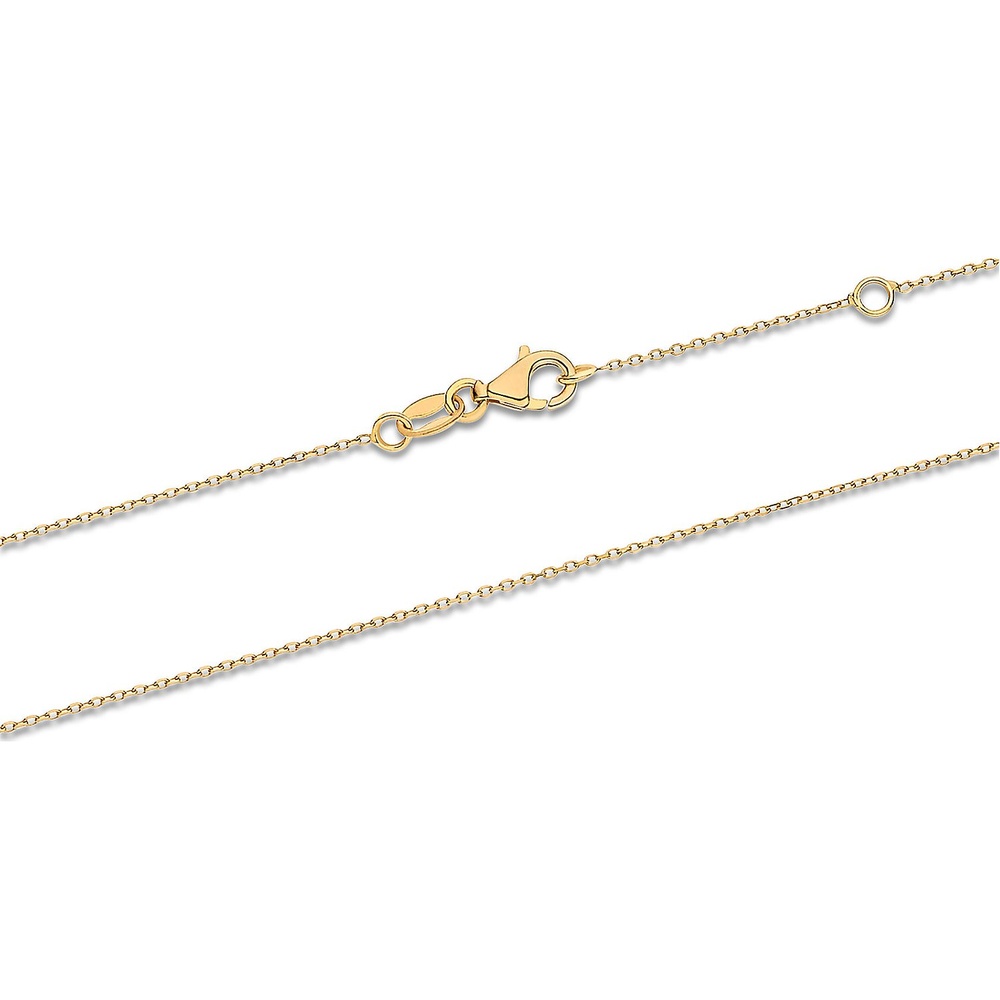 Valeria Chaînette 375 Or jaune collier