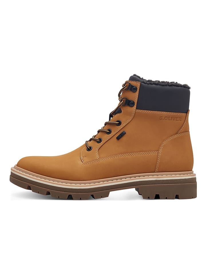 s.Oliver Boots in Hellbraun günstig kaufen