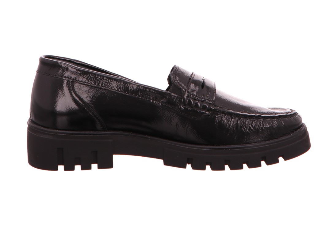 WALDLÄUFER Sportliche Slipper schwarz 723502