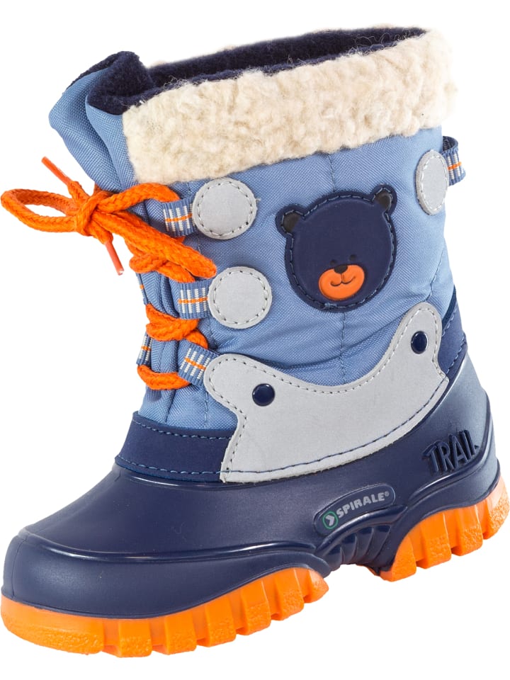 Spirale Kinder-Winterstiefel Fabi gefüttert in avio günstig kaufen