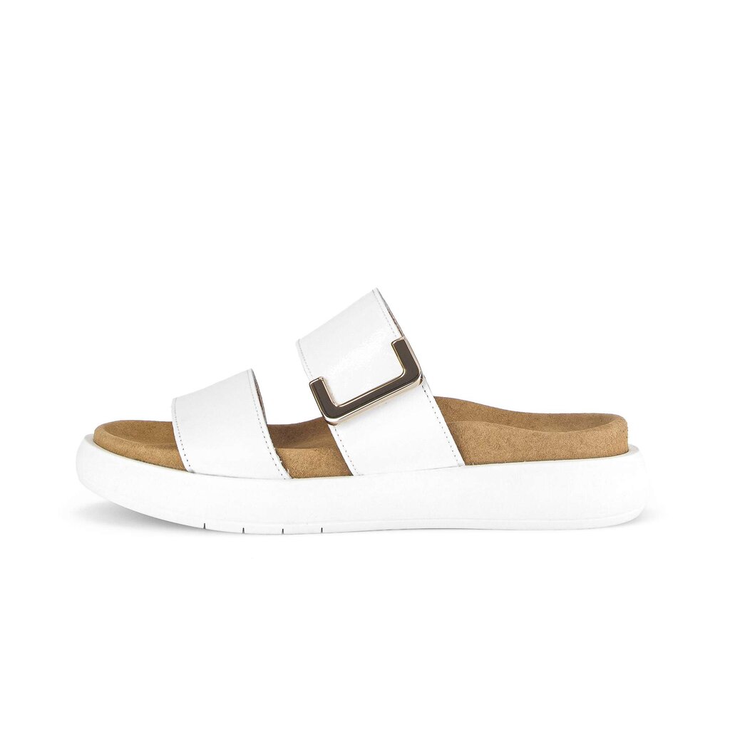 Gabor fashion Pantolette weiß