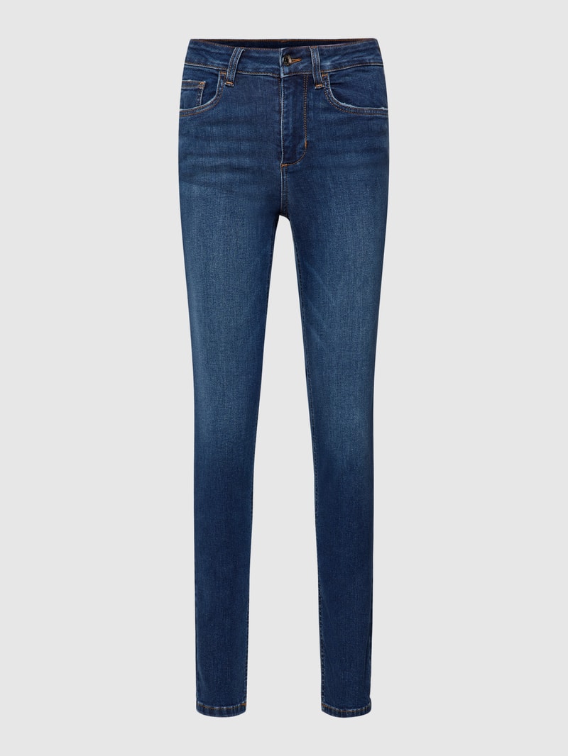 Sneaker mit Label-Detail Modell 'Maxilla' in jeans
