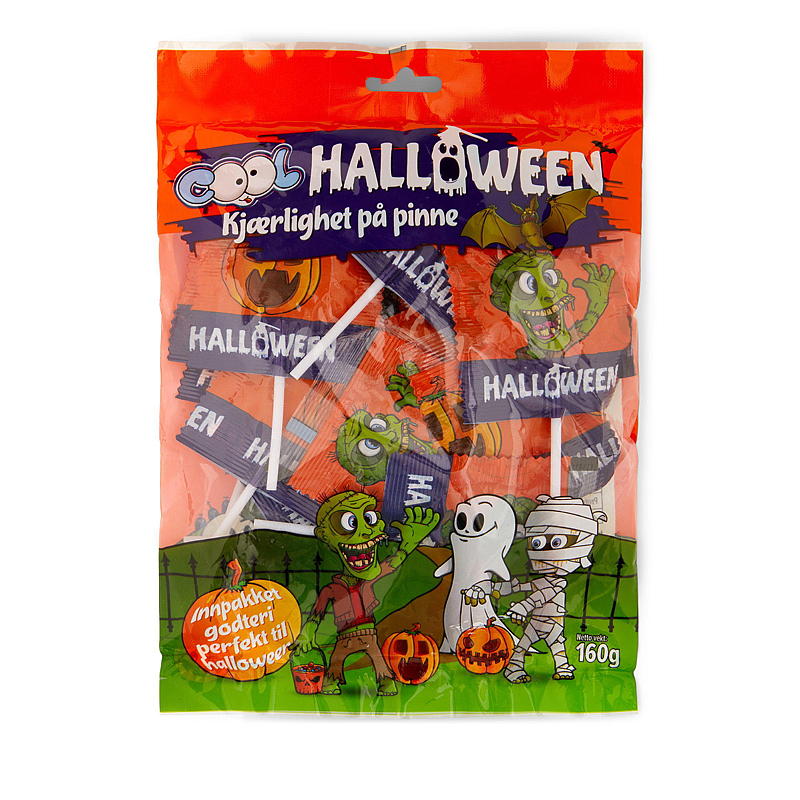 KnallGodt Kjærligheter 160 g i pose Halloween