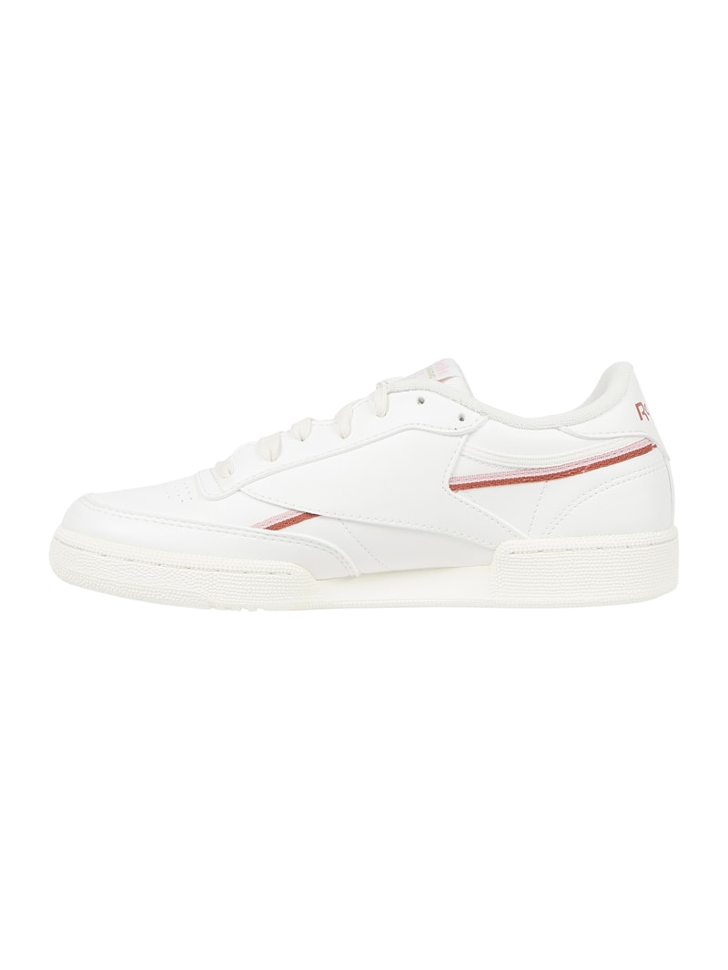 Sneaker in Leder-Optik Modell 'Club C 85' in offwhite