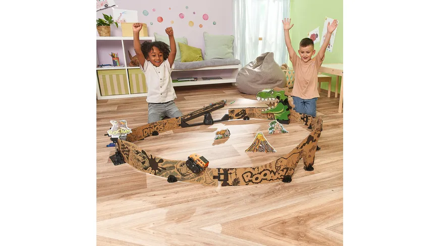 VTech - Car-Board Racers - Dino-Adventure Set