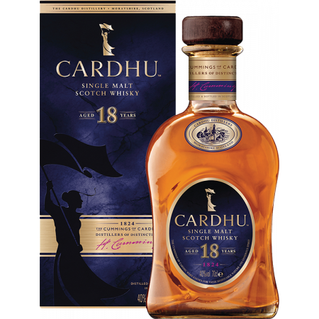 CARDHU 18 ANS SINGLE MALT - EN ETUI