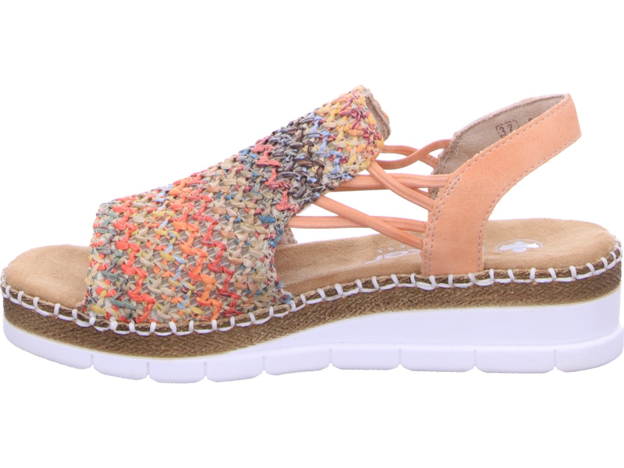 RIEKER Klassische Sandalen bunt