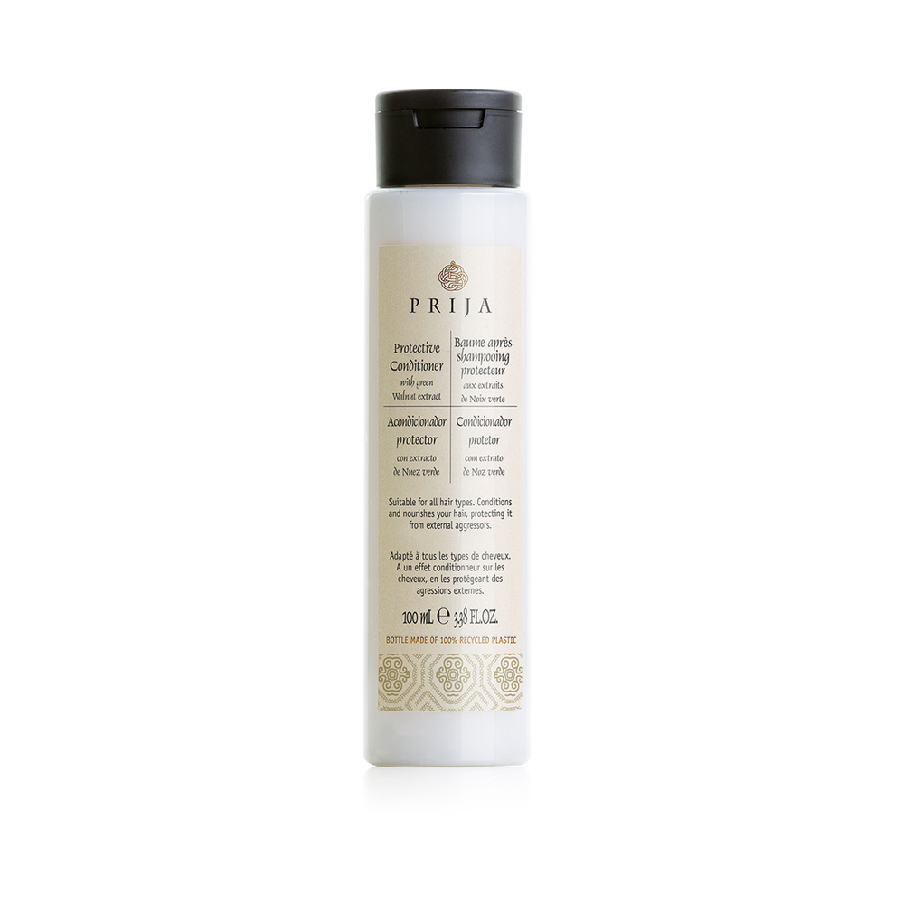 prija BAUME APRÈS-SHAMPOOING PROTECTEUR AUX EXTRAITS DE NOIX VERTE, EN FLACON 100 ML Après Shampooing
