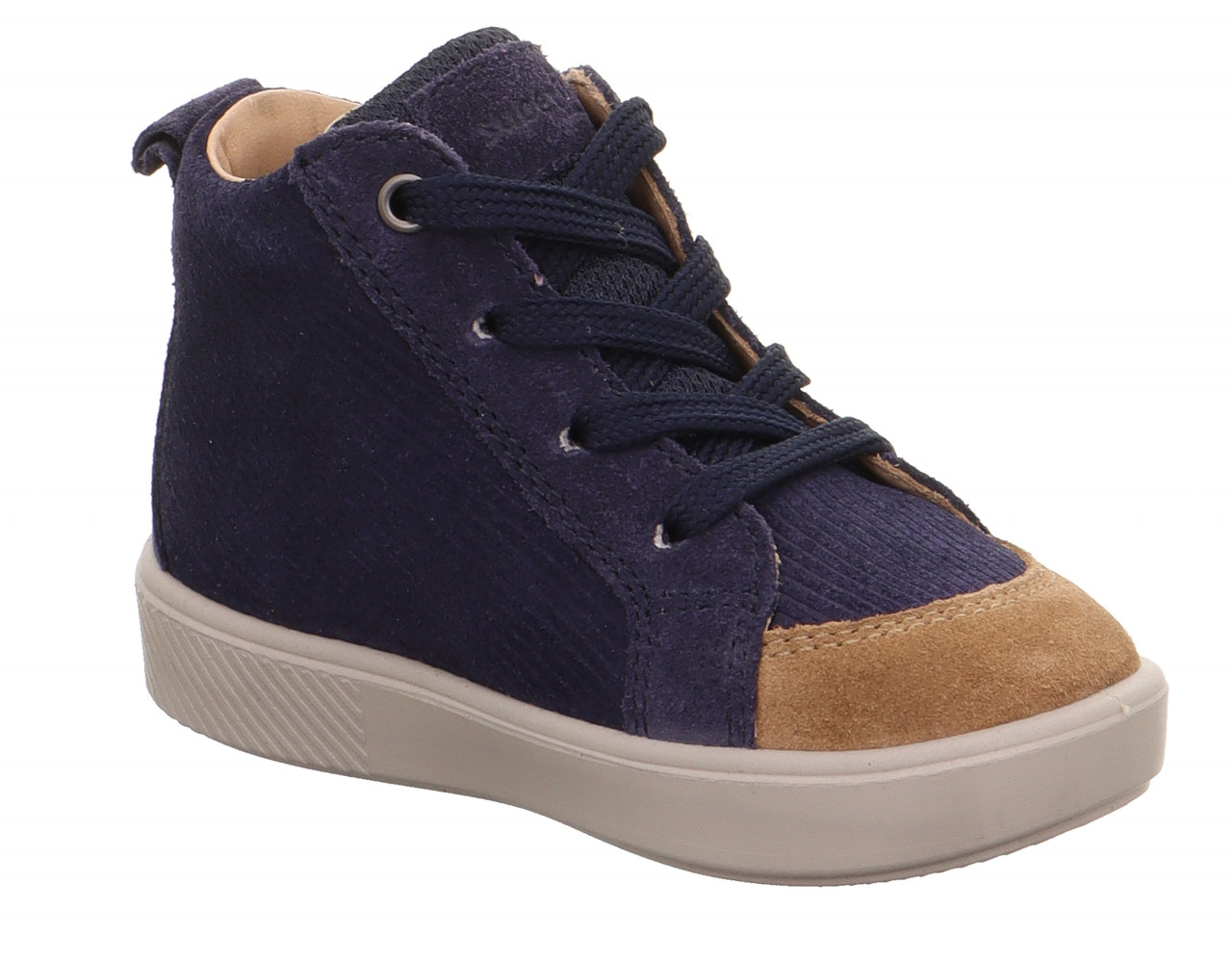 SUPIES - Blau/BraunSneaker high mit Reißverschluss