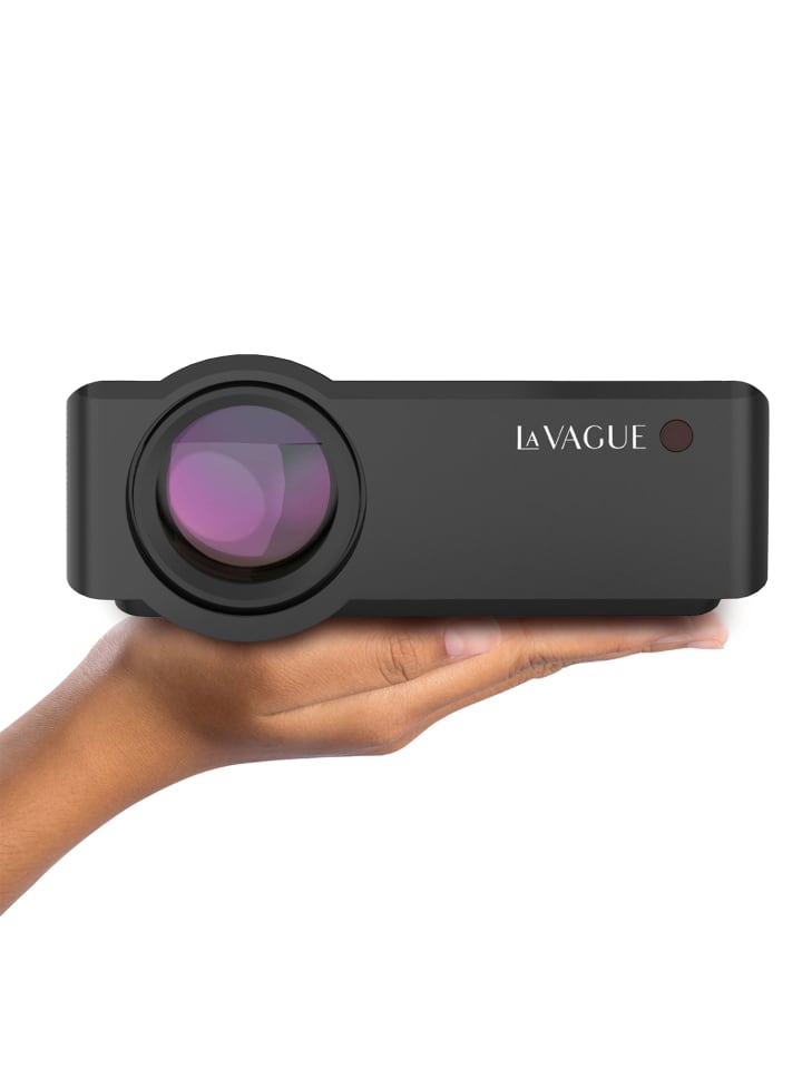 LA VAGUE LV-HD320 LED-Projektor in schwarz günstig kaufen onesize