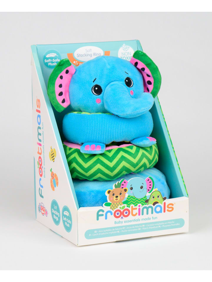Kids Licesing Stapelturm Baby Plüsch Elefant in Blau günstig kaufen 15,5