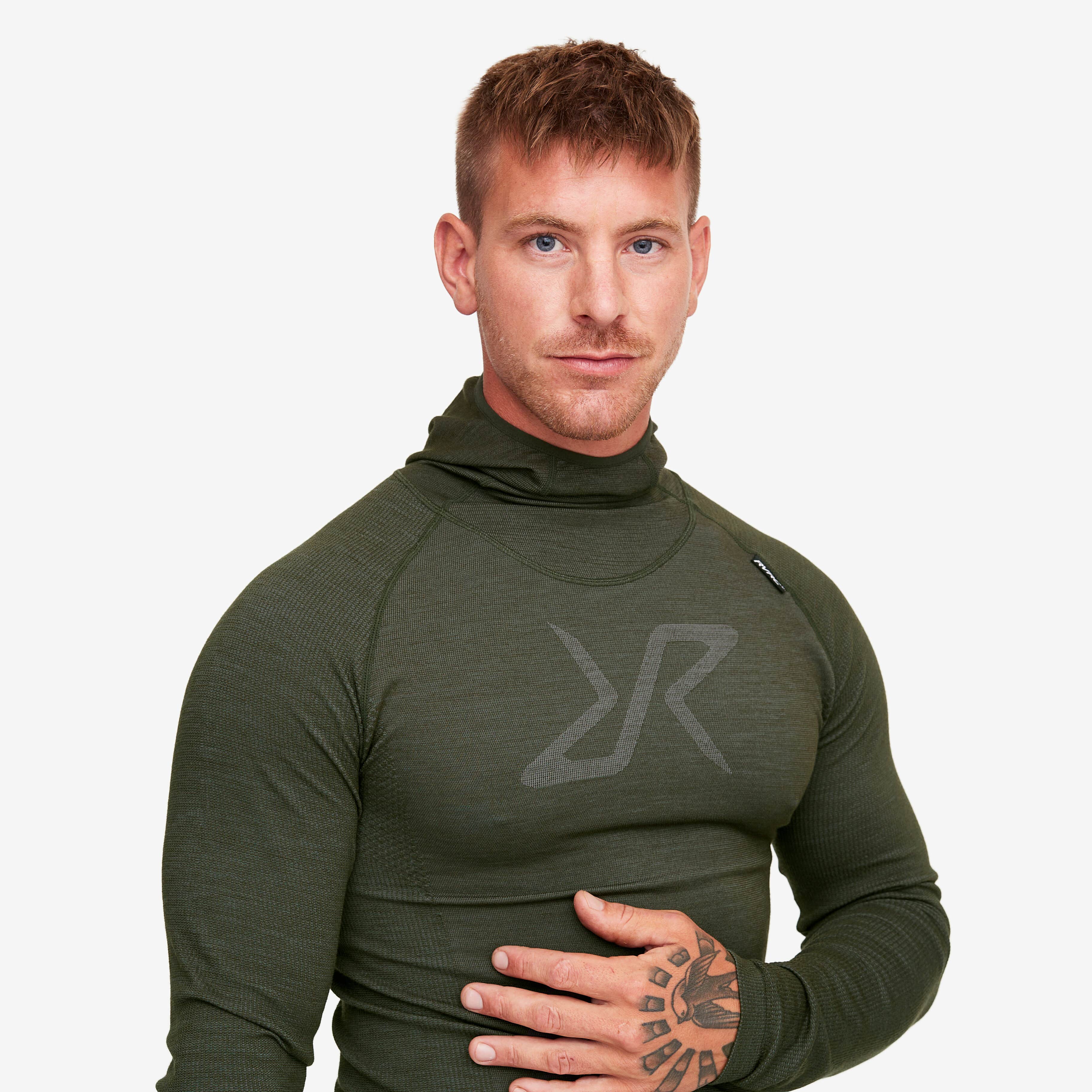 Fuse Merino Base Layer Set Homme Forest Night