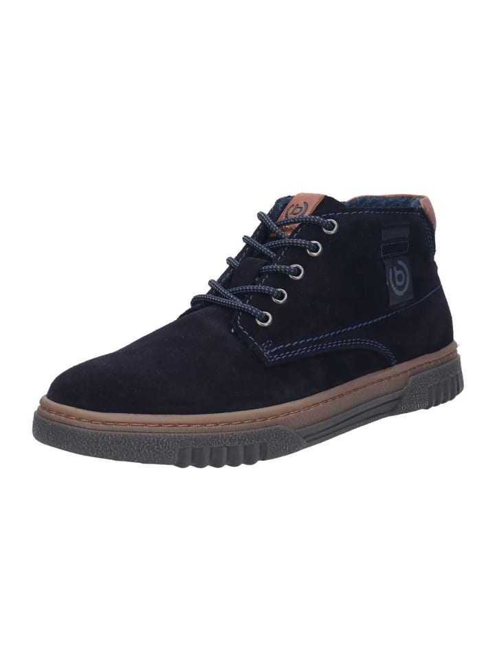 Bugatti Schnürstiefel in blau günstig kaufen