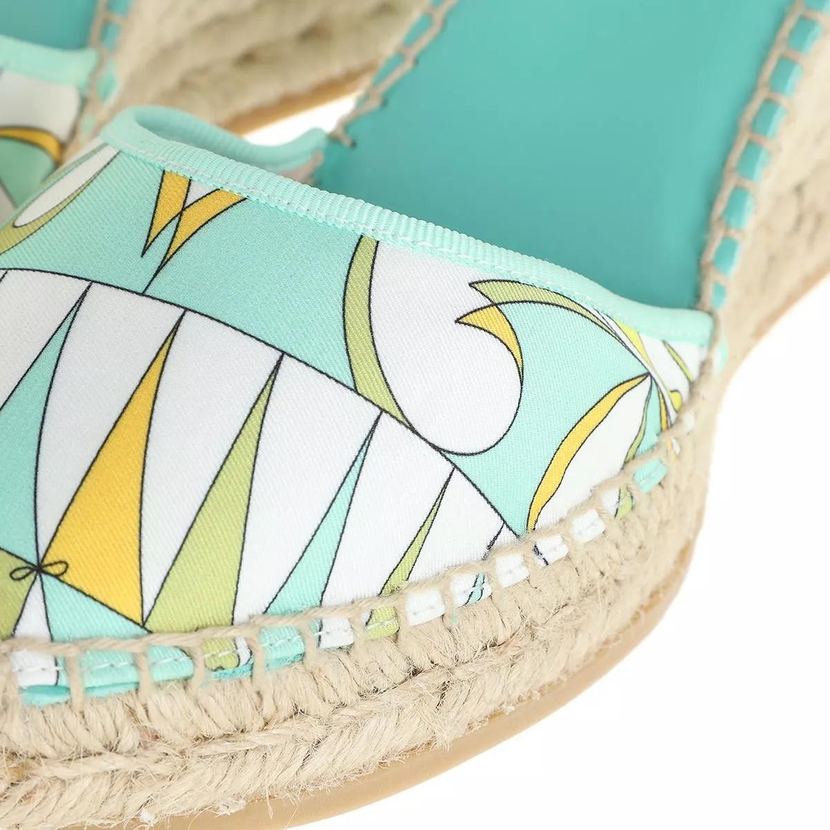 EMILIO PUCCI Komfort Slipper grün Espadrille