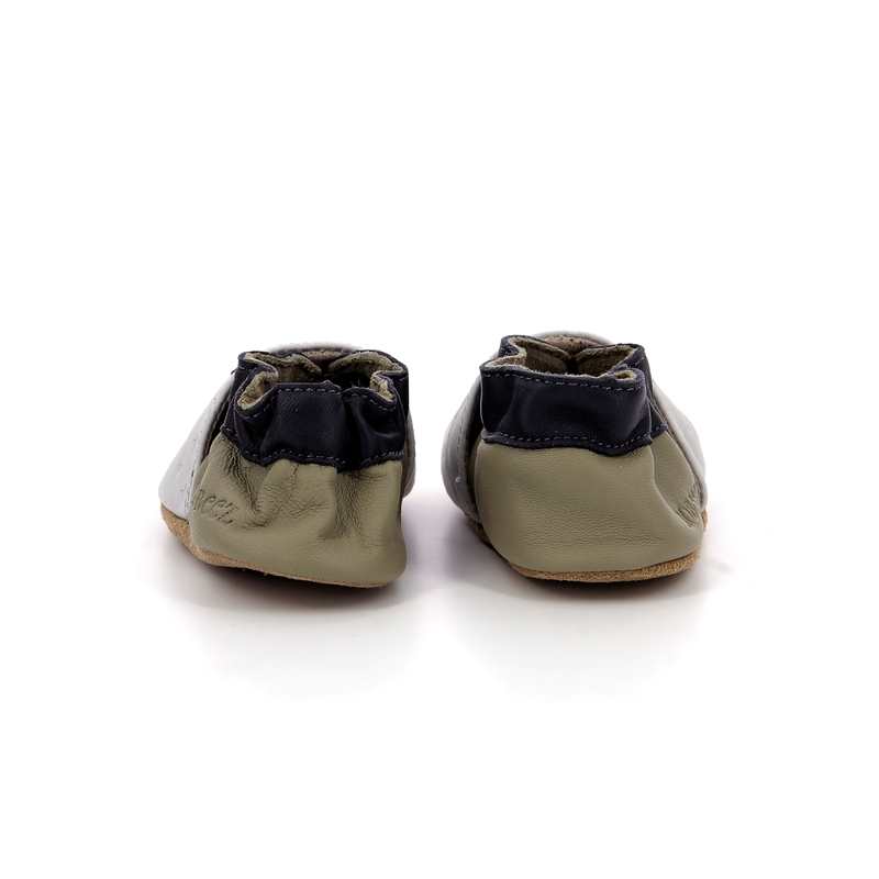 Chaussons cuir tannage vegetal Melomane Boy