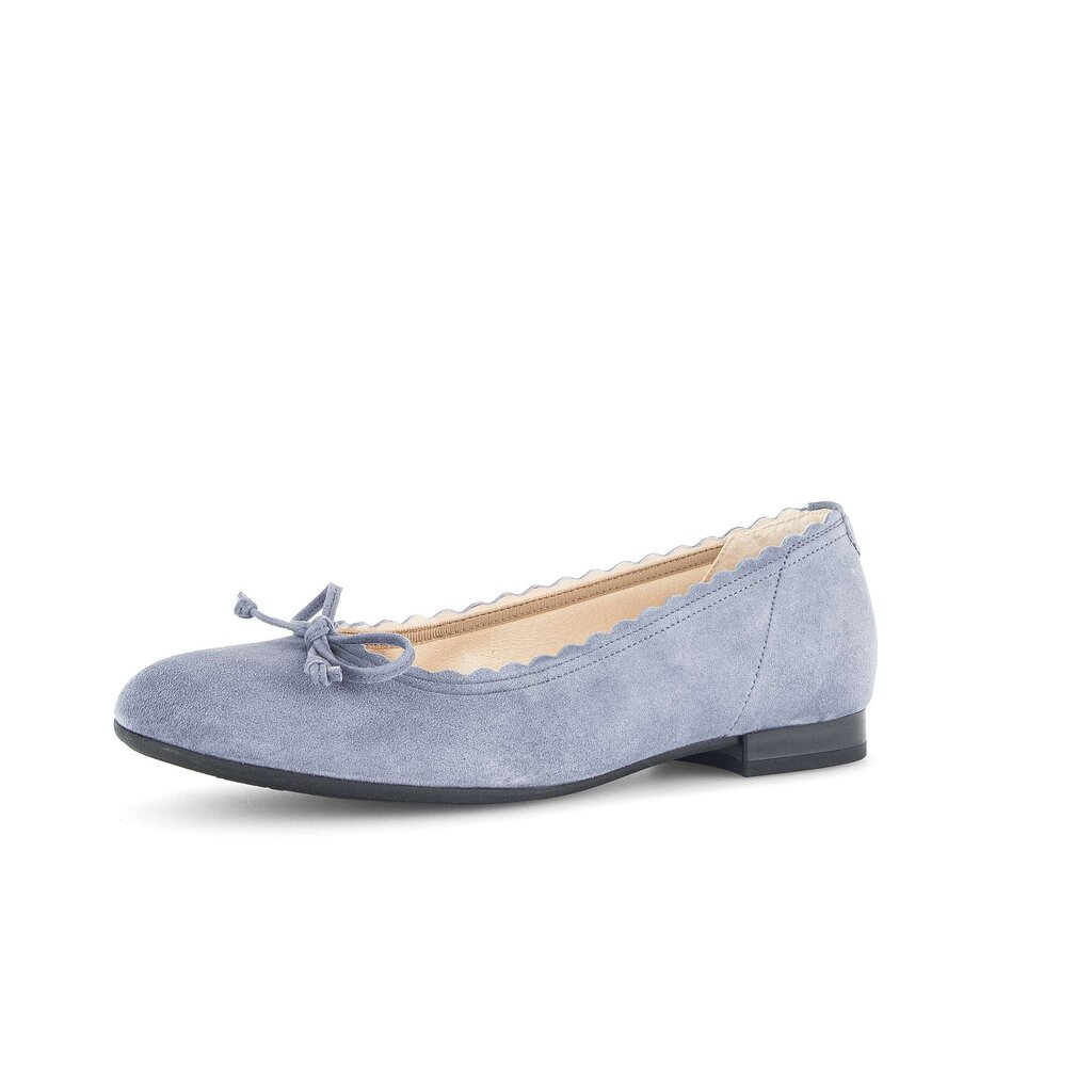 Gabor comfort Eleganter Ballerina blau