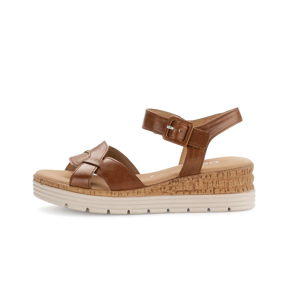 Gabor comfort Keilsandalette braun