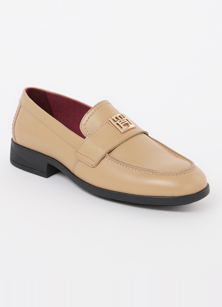 Mocassins de couro Tommy Hilfiger
