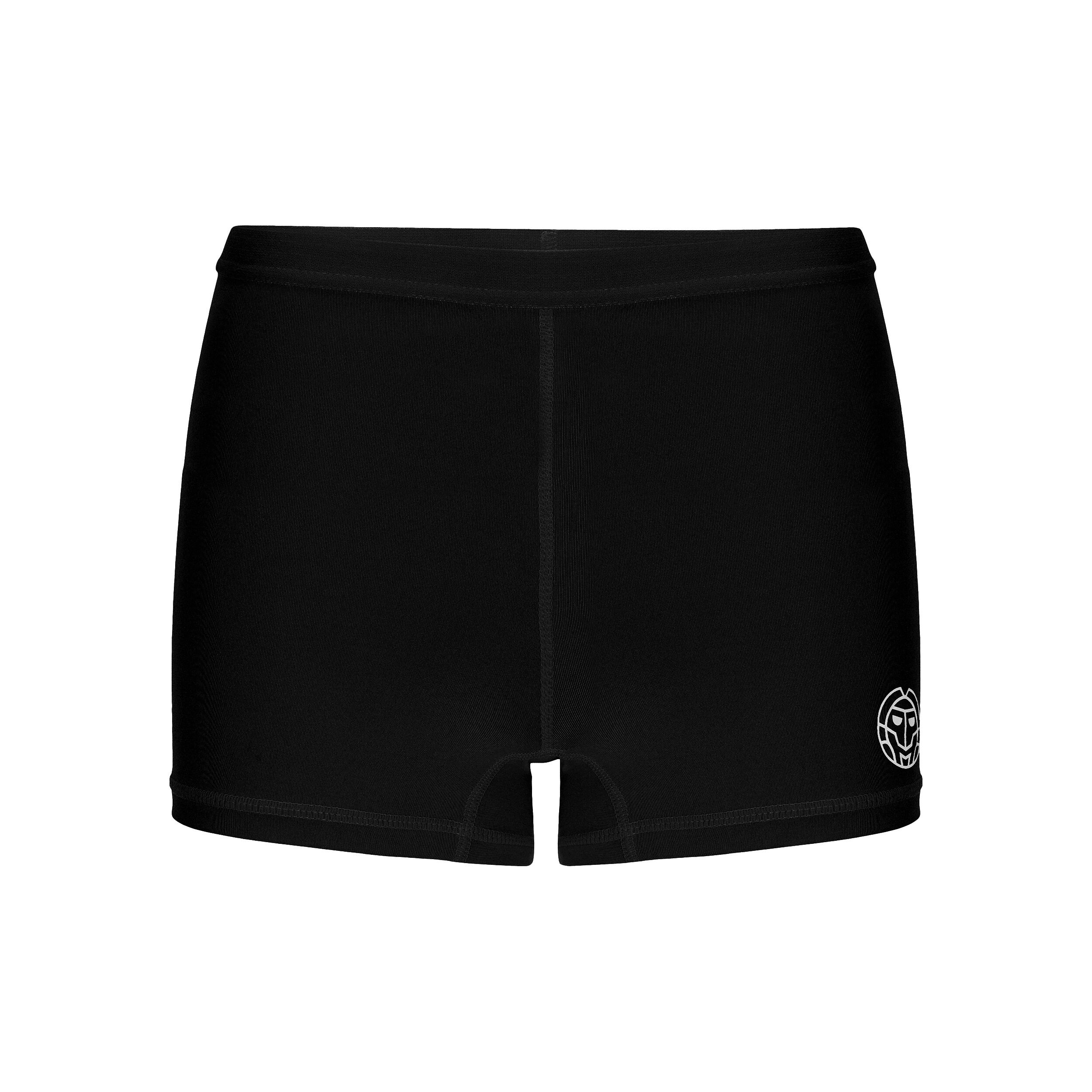 Mallory Tech Ballshort Mädchen - Schwarz, Weiß