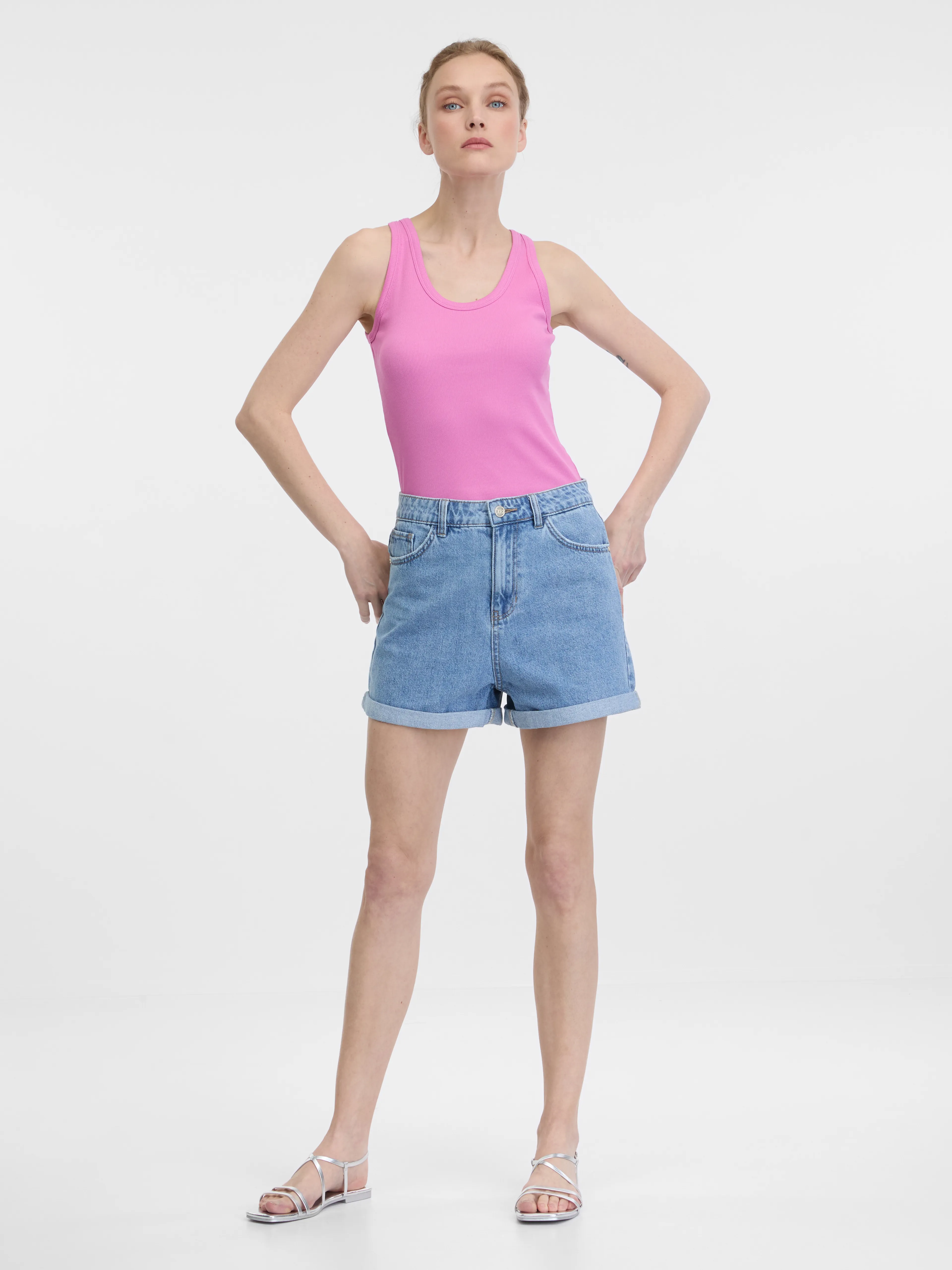 Rosa Damen-Tank-Top ORSAY