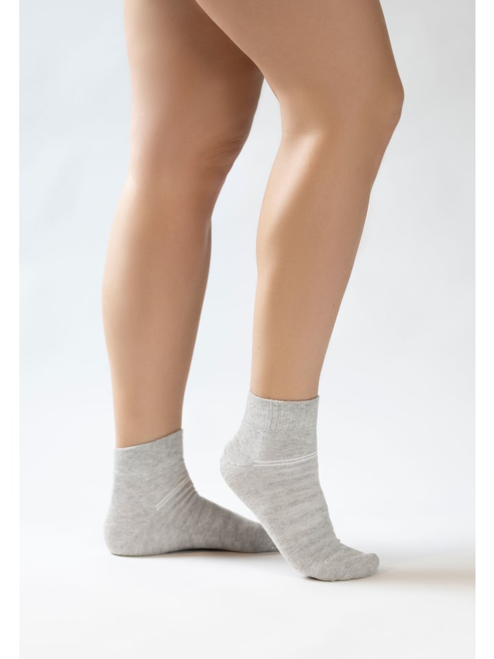 camano Kurzsocken Mesh Ventilation 10er Pack mesh ventilation in fog melange günstig kaufen