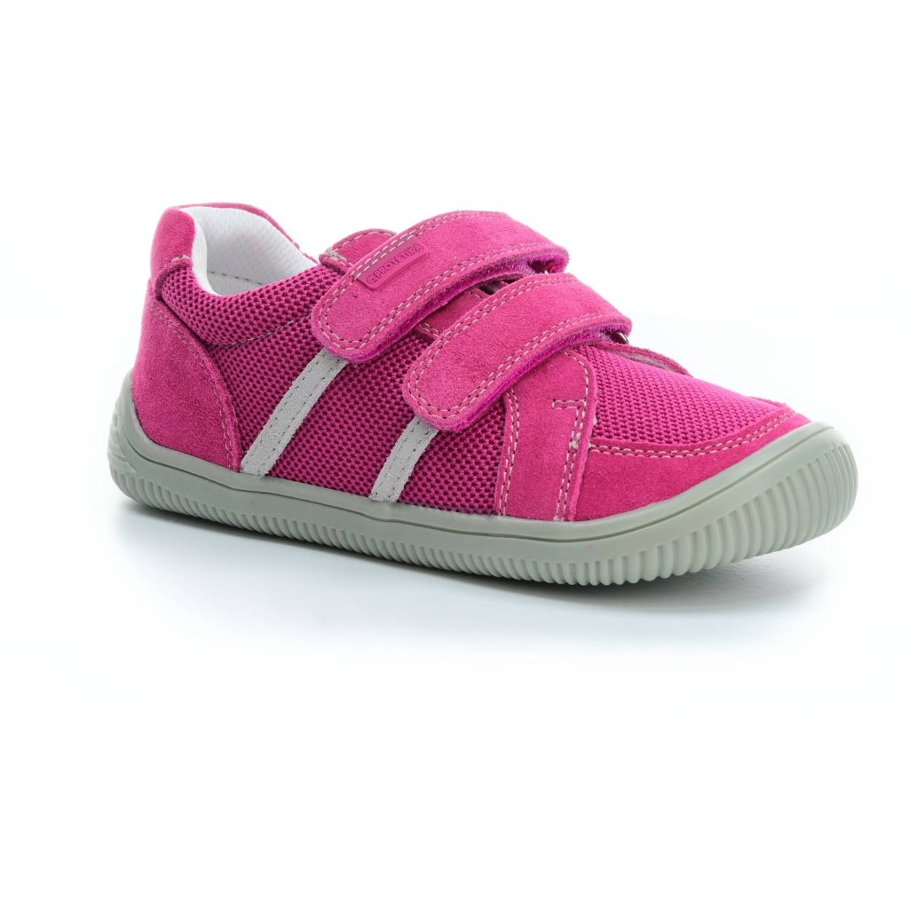 Protetika Brik Fuxia Barfußsneakers Klett