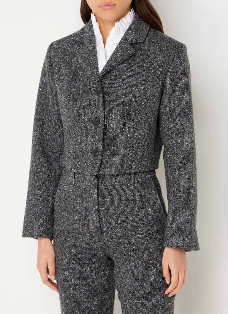 Claudie Pierlot Sacou scurt din tweed Vamis