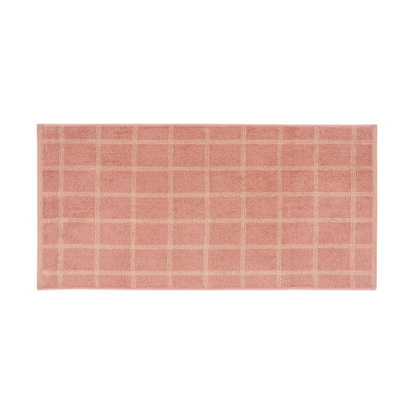 Frottierserie Square Handtuch, rosa, 2 x 2er Set