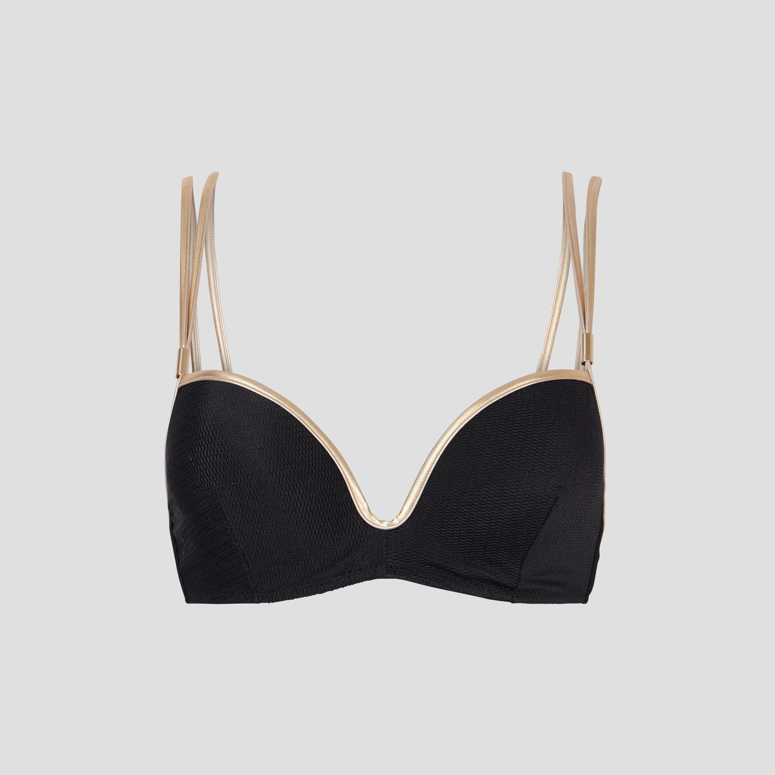 Haut de maillot de bain emboîtant noir femme | La Halle