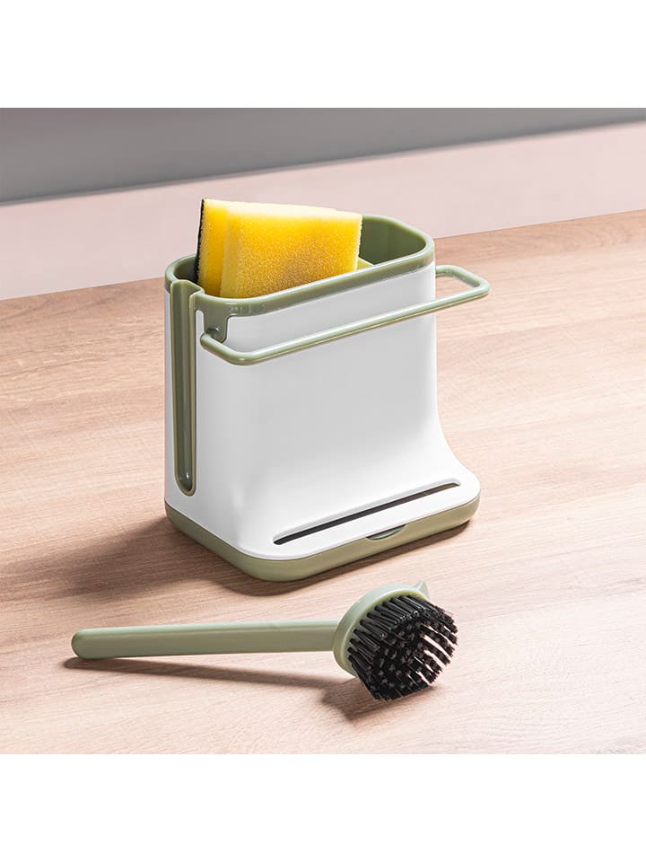 Chefware Spülbecken-Organizer in Weiß/ Grün - (B)13,5 x (H)15,5 x (T)10,5 cm günstig kaufen onesize