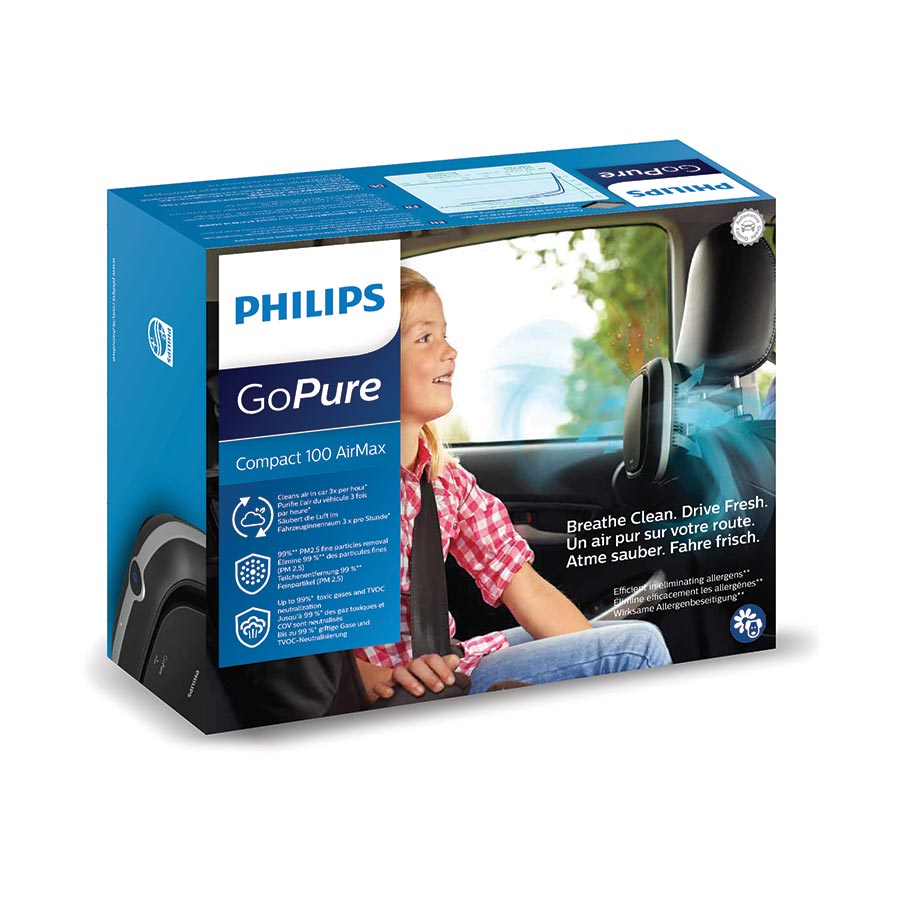 Philips GoPure Compact 100 AirMax, Luftreiniger, 1 Stück - ATU