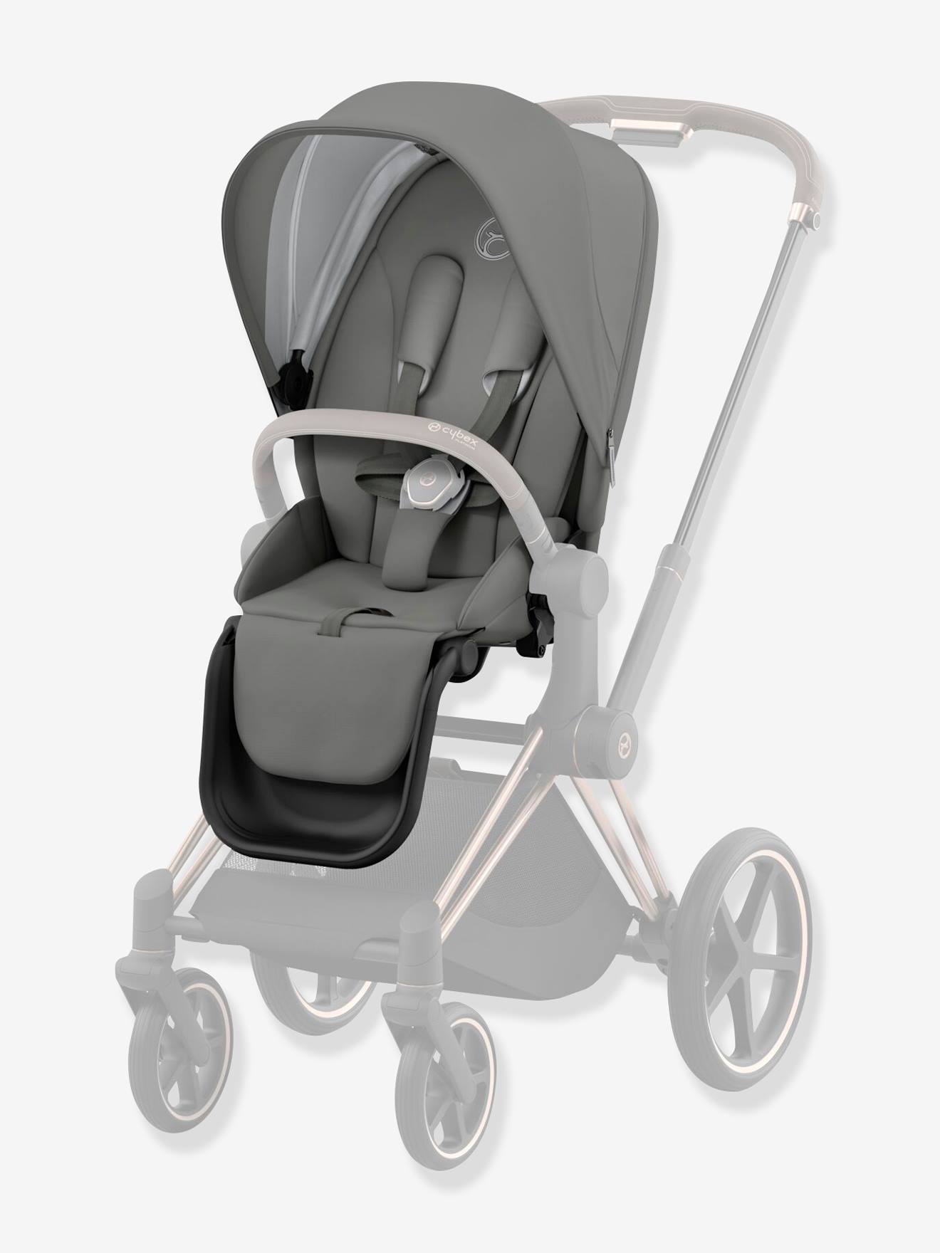Pack siège Seat Pack Nouvelle Génération pour châssis de poussettes CYBEX Platinum Priam/e-Priam gris (soho grey)
