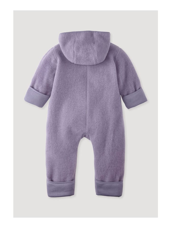 Hessnatur Wollfleece Overall in lavendel günstig kaufen