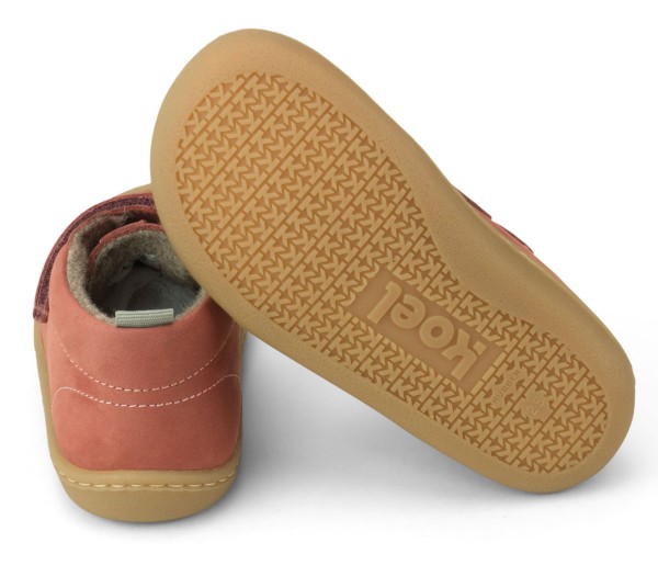 Koel classic ~ Bob MidCut Klettschuh Wollfleece ~ Blossom