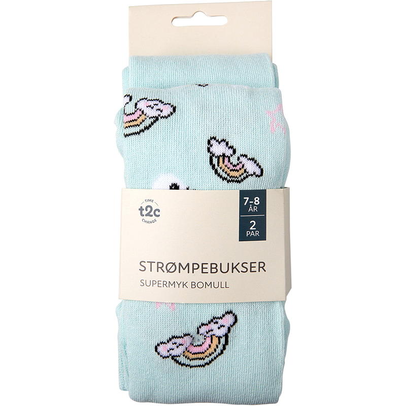Time 2 Change Strømpebukse 2-pk str 3/4-9/10 år
