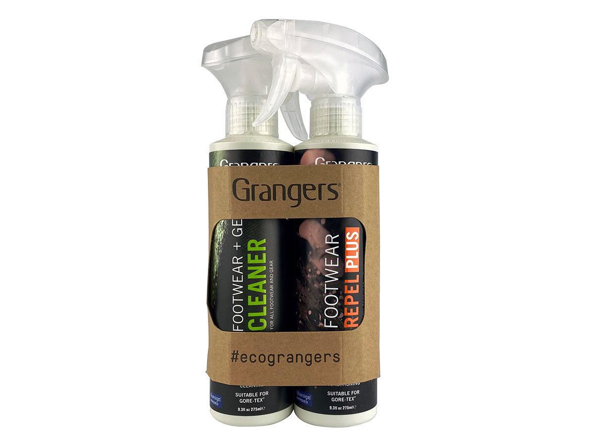 Grangers Footwear Cleaner + Repel Plus Reinigungsset