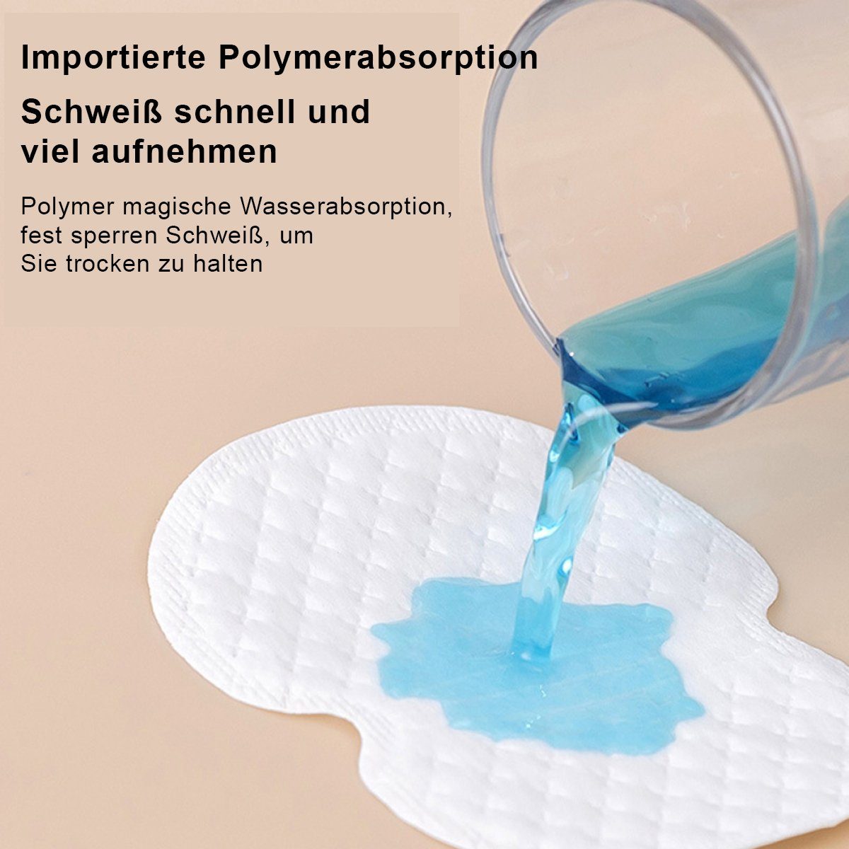 Rwoythk Schweißband Achselpads, Achsel Schweiß Pads, Schutz vor Schweißflecken Deoflecken